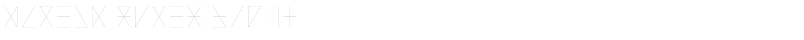 Madeon Runes font preview
